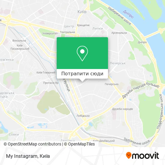 Карта My Instagram