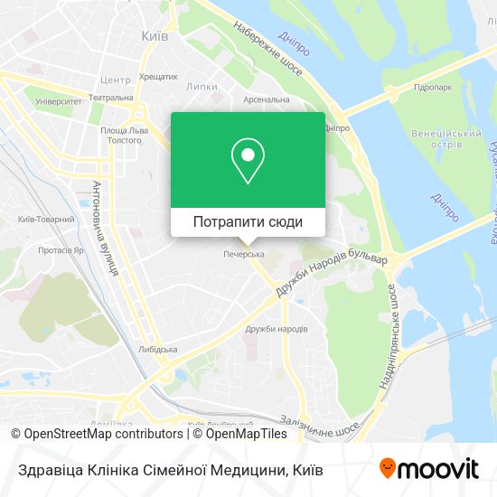 Карта Здравіца Клініка Сімейної Медицини