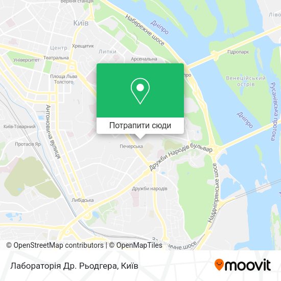 Карта Лабораторія Др. Рьодгера