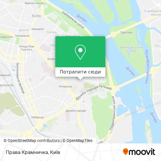 Карта Права Крамничка