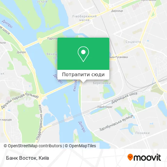 Карта Банк Восток