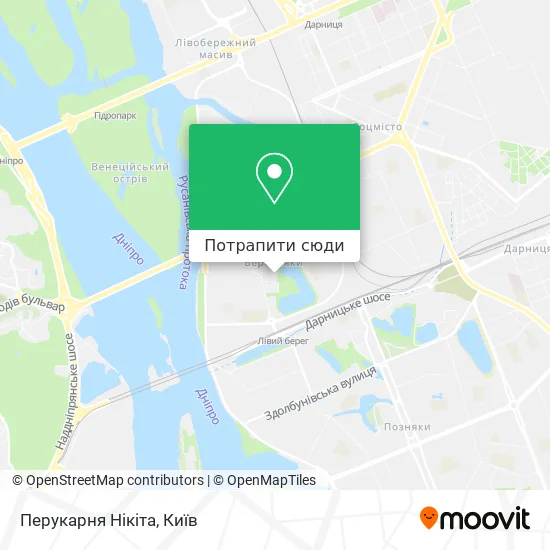 Карта Перукарня Нікіта