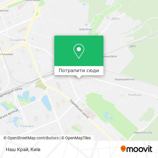 Карта Наш Край