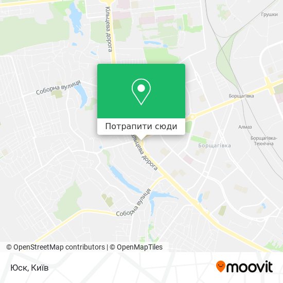 Карта Юск