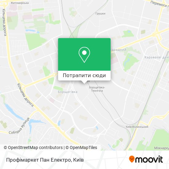 Карта Профімаркет Пан Електро