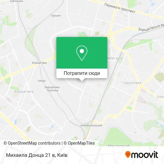 Карта Михаила Донца 21 в