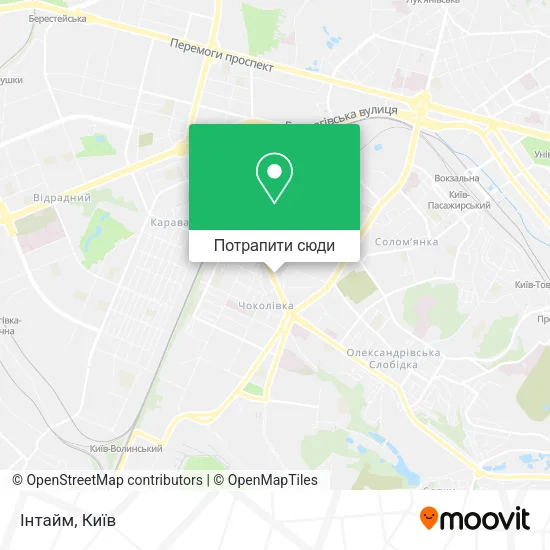 Карта Інтайм
