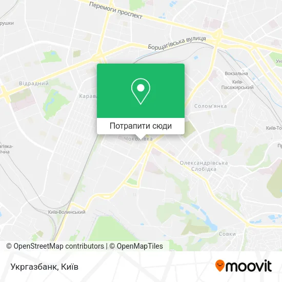 Карта Укргазбанк