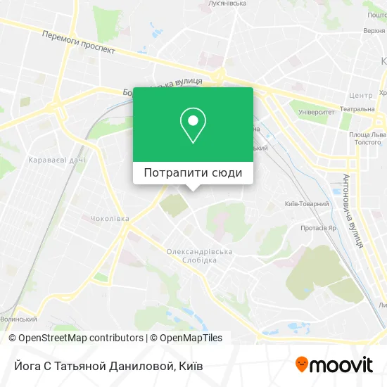 Карта Йога С Татьяной Даниловой