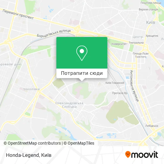 Карта Honda-Legend