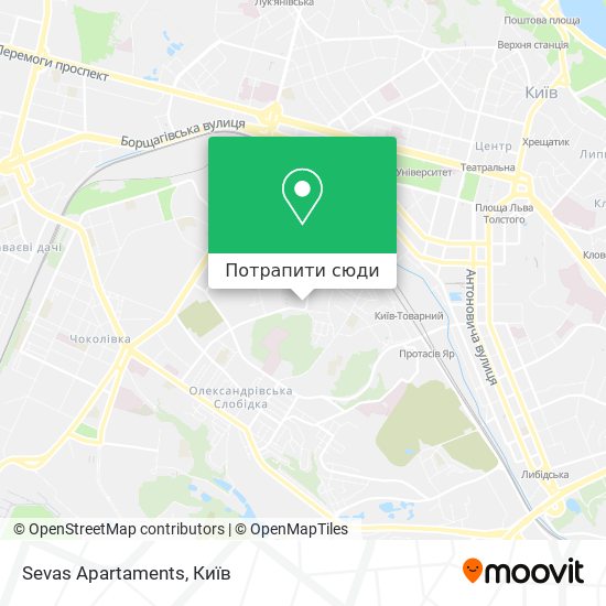 Карта Sevas Apartaments