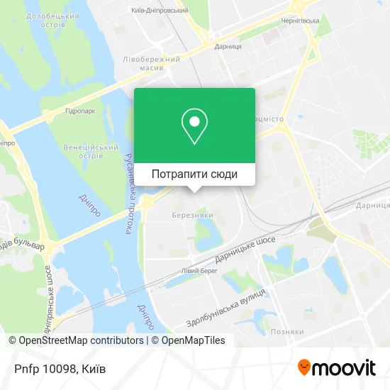 Карта Pnfp 10098