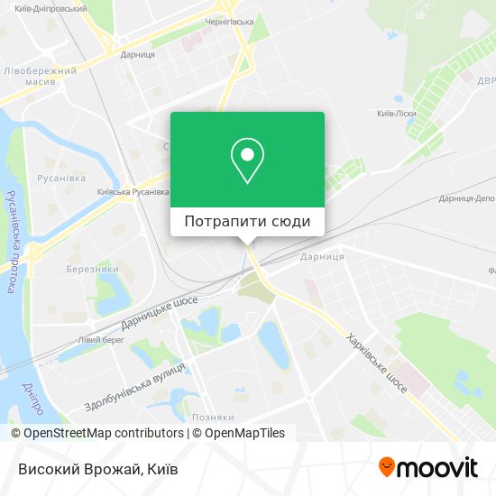 Карта Високий Врожай