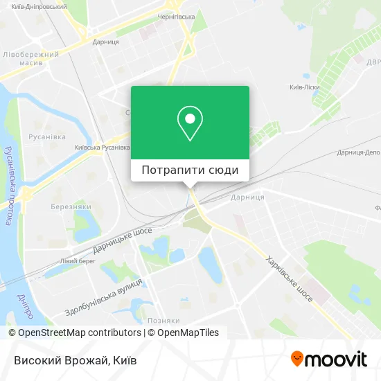Карта Високий Врожай