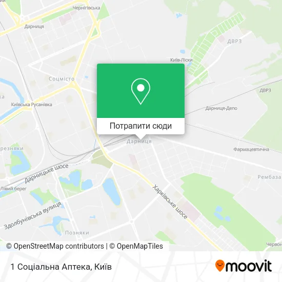 Карта 1 Соціальна Аптека