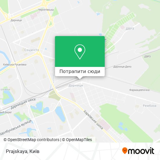 Карта Prajskaya