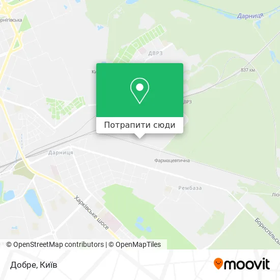 Карта Добре
