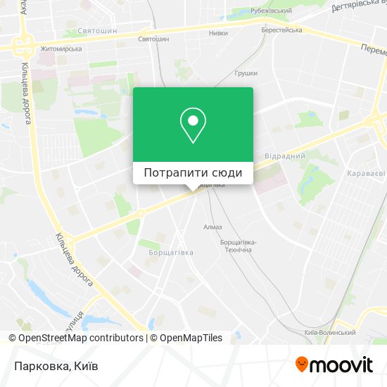 Карта Парковка