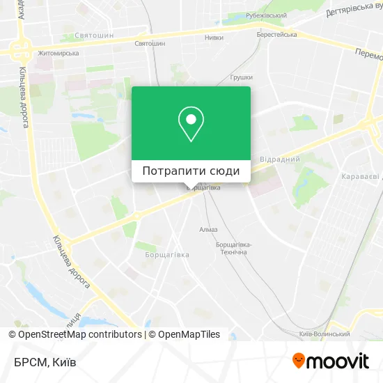 Карта БРСМ