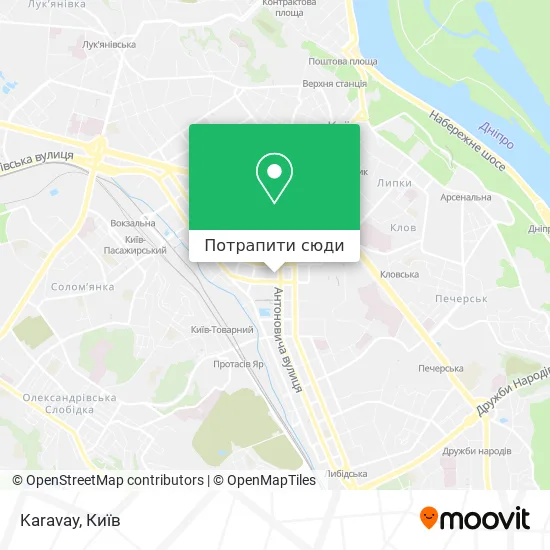 Карта Karavay