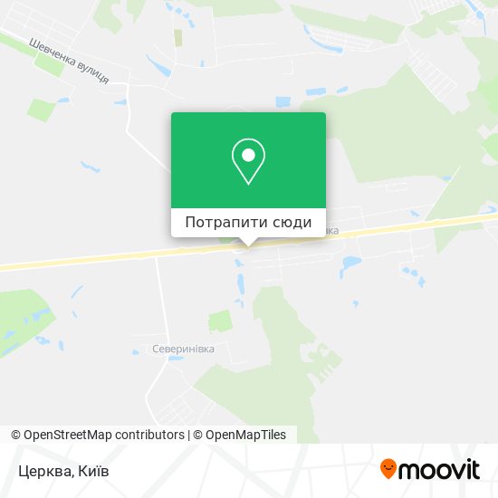 Карта Церква