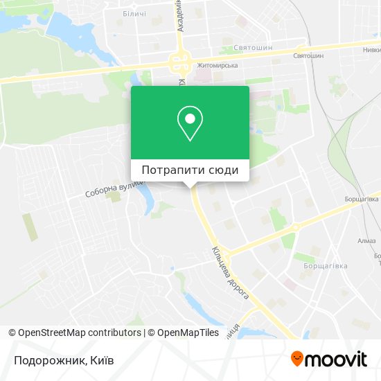 Карта Подорожник