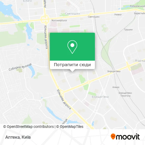 Карта Аптека