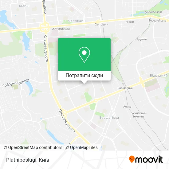 Карта Platniposlugi