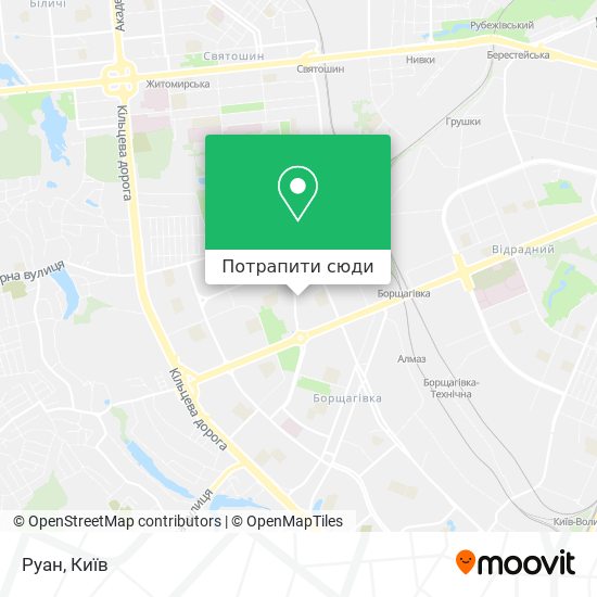 Карта Руан