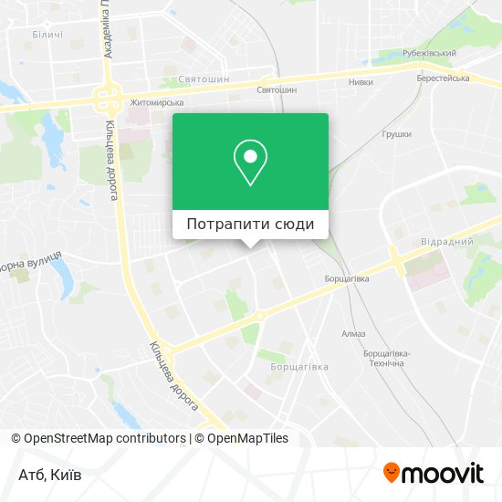 Карта Атб