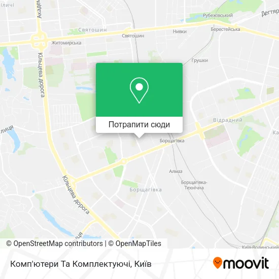 Карта Комп'ютери Та Комплектуючі
