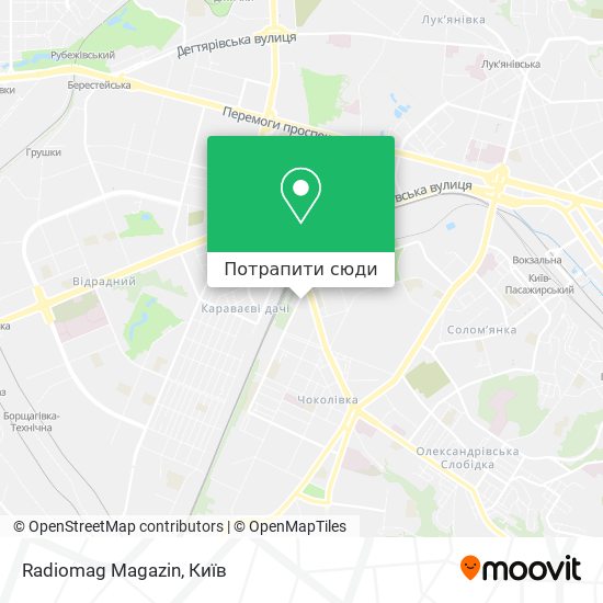 Карта Radiomag Magazin