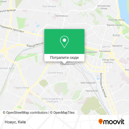 Карта Новус