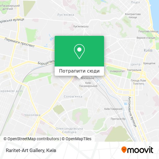 Карта Raritet-Art Gallery
