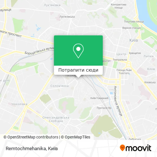 Карта Remtochmehanika