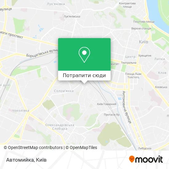 Карта Автомийка