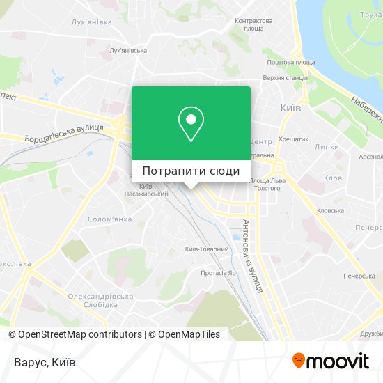 Карта Варус