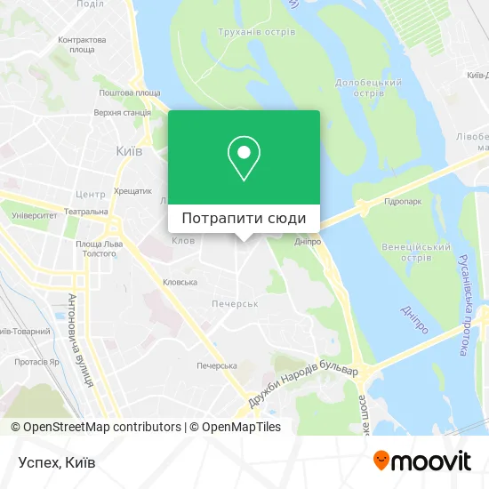 Карта Успех