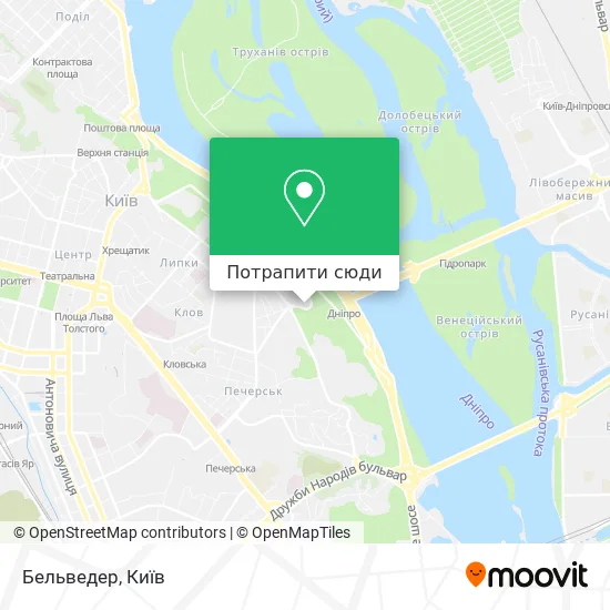 Карта Бельведер