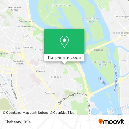 Карта Ekabeaty