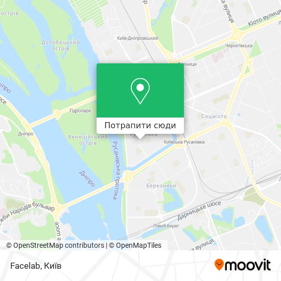 Карта Facelab