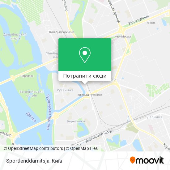 Карта Sportlenddarnitsja