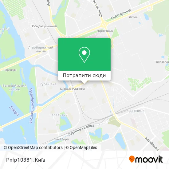 Карта Pnfp10381