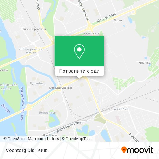 Карта Voentorg Disi