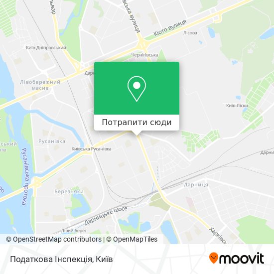 Карта Податкова Інспекція