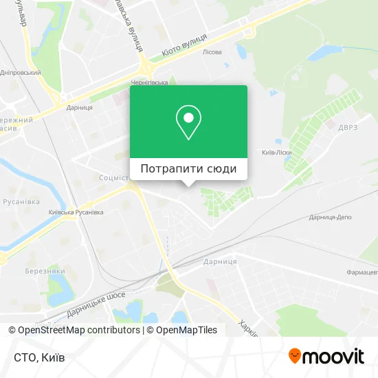 Карта СТО