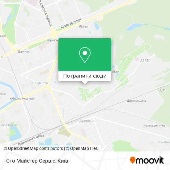 Карта Сто Майстер Сервіс