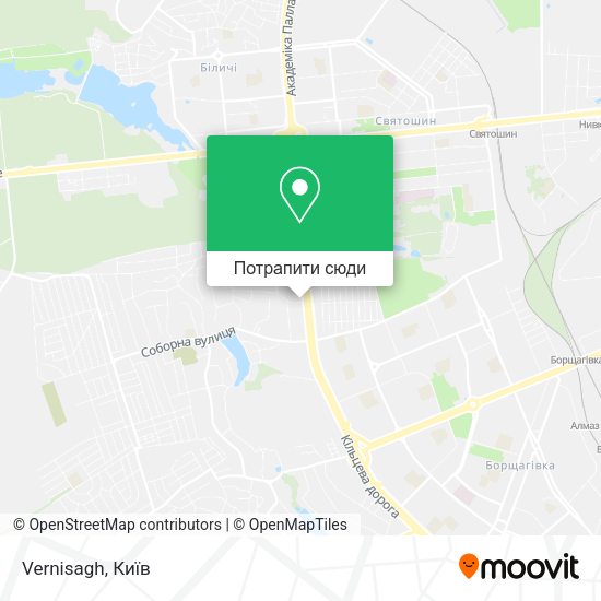 Карта Vernisagh