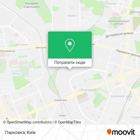 Карта Парковка