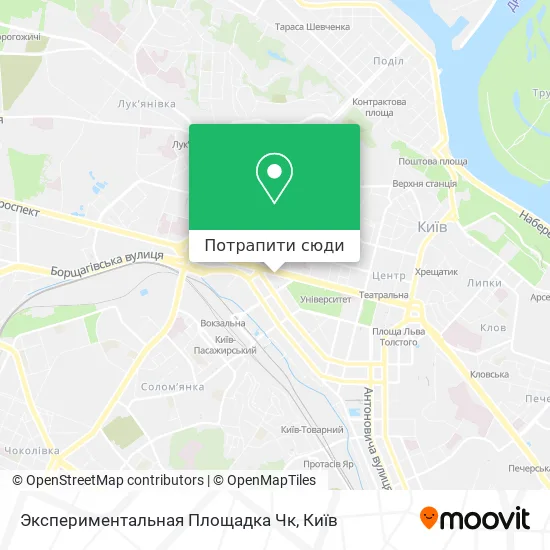 Карта Экспериментальная Площадка Чк